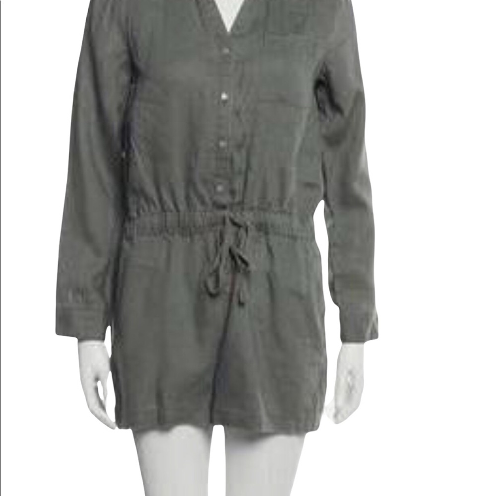 Cynthia Rowley linen romper